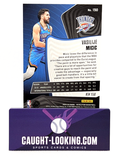 2023-24 Panini-Revolution Basketball Vasilije Micic RC Chinese New Year #150