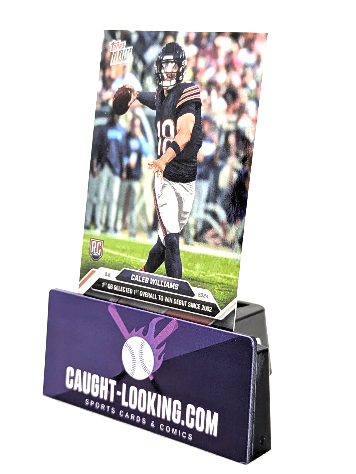 Caleb Williams - 2024 TOPPS NOW Football Card #2 RC - 1st WIN Debut