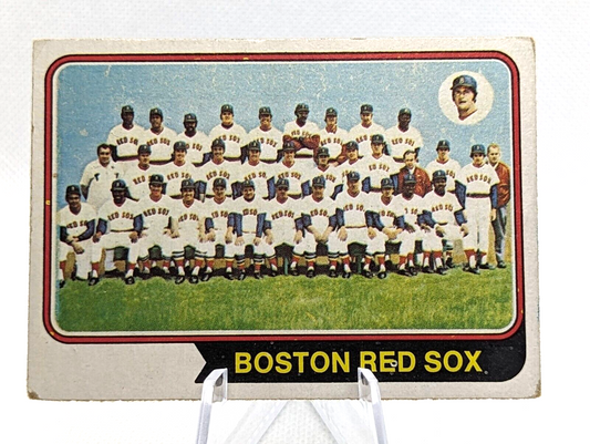 Red Sox Team #567 1974 Topps Red Sox Team Records