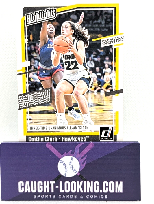 2024 Panini Caitlin Clark Collection - Highlights #H12 Caitlin Clark (RC)