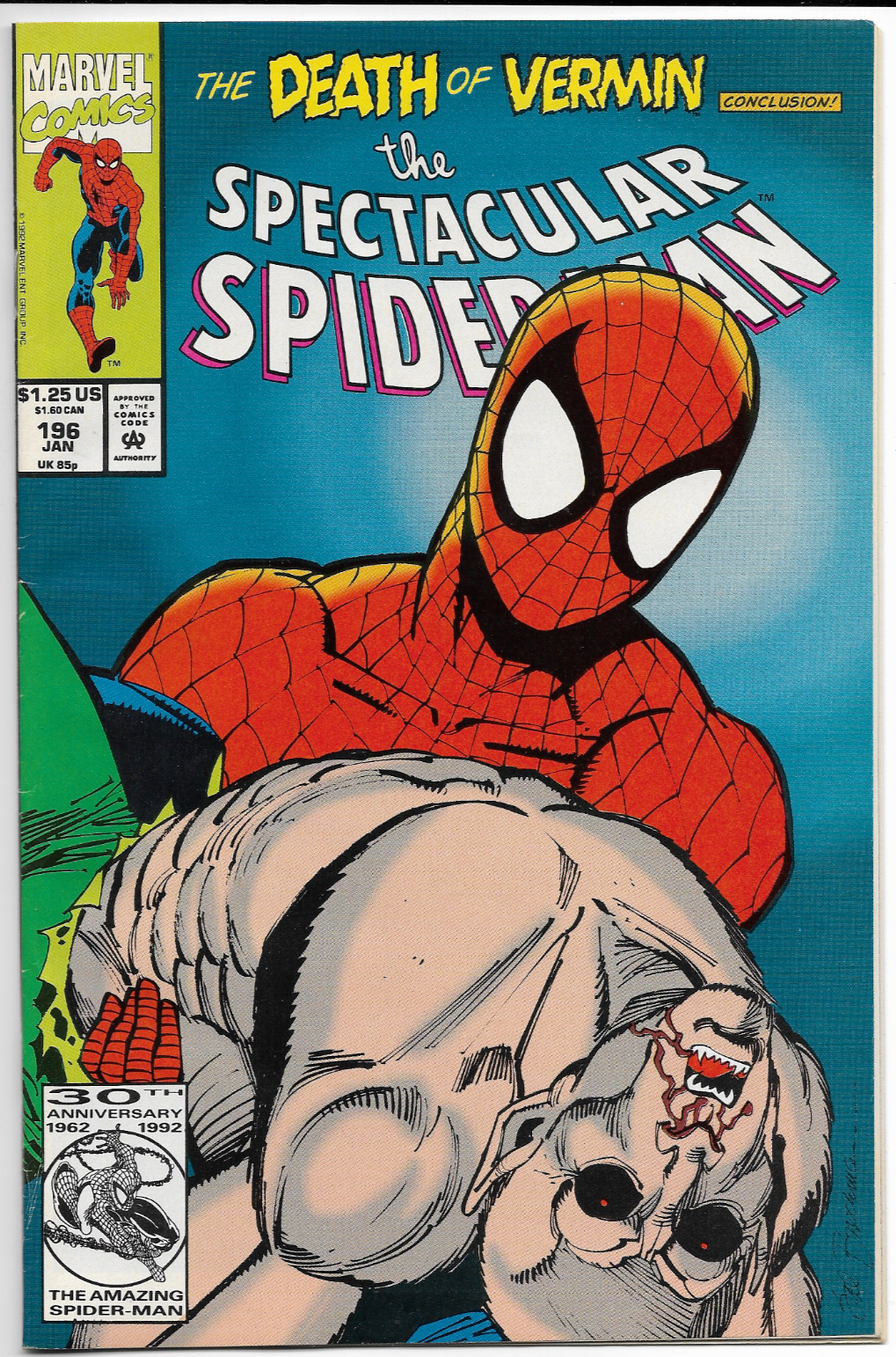 The Spectacular Spider-Man #196 - 1993 Marvel Comic Book