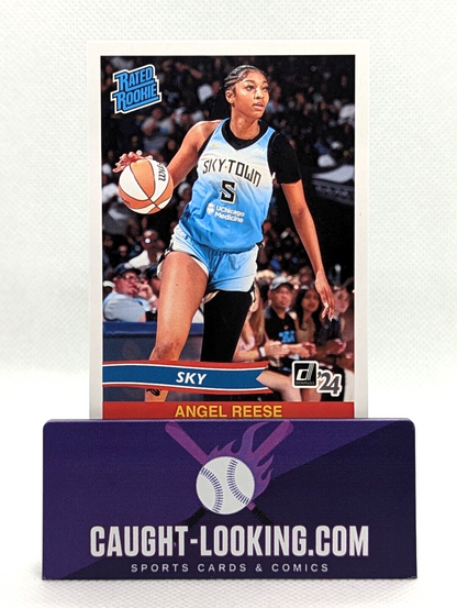 Angel Reese - 2024 Instant WNBA Donruss Rated Rookie Retro Card #RRR-2 RC Sky
