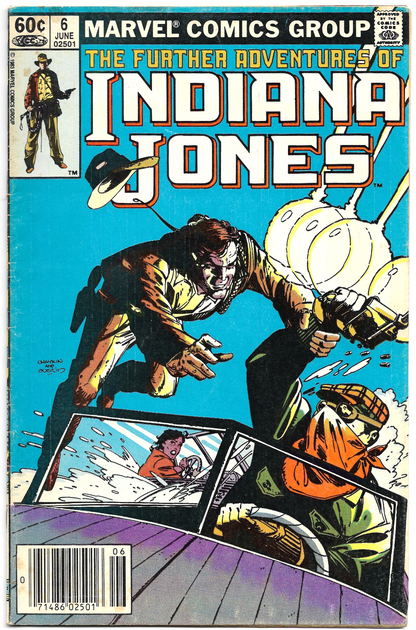 The Further Adventures of Indiana Jones #6 (Marvel Comics June 1983)