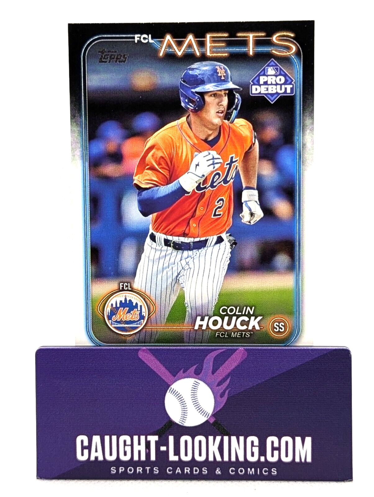 Colin Houck - 2024 Topps Pro Debut #PD-180 Mets Draft Pick