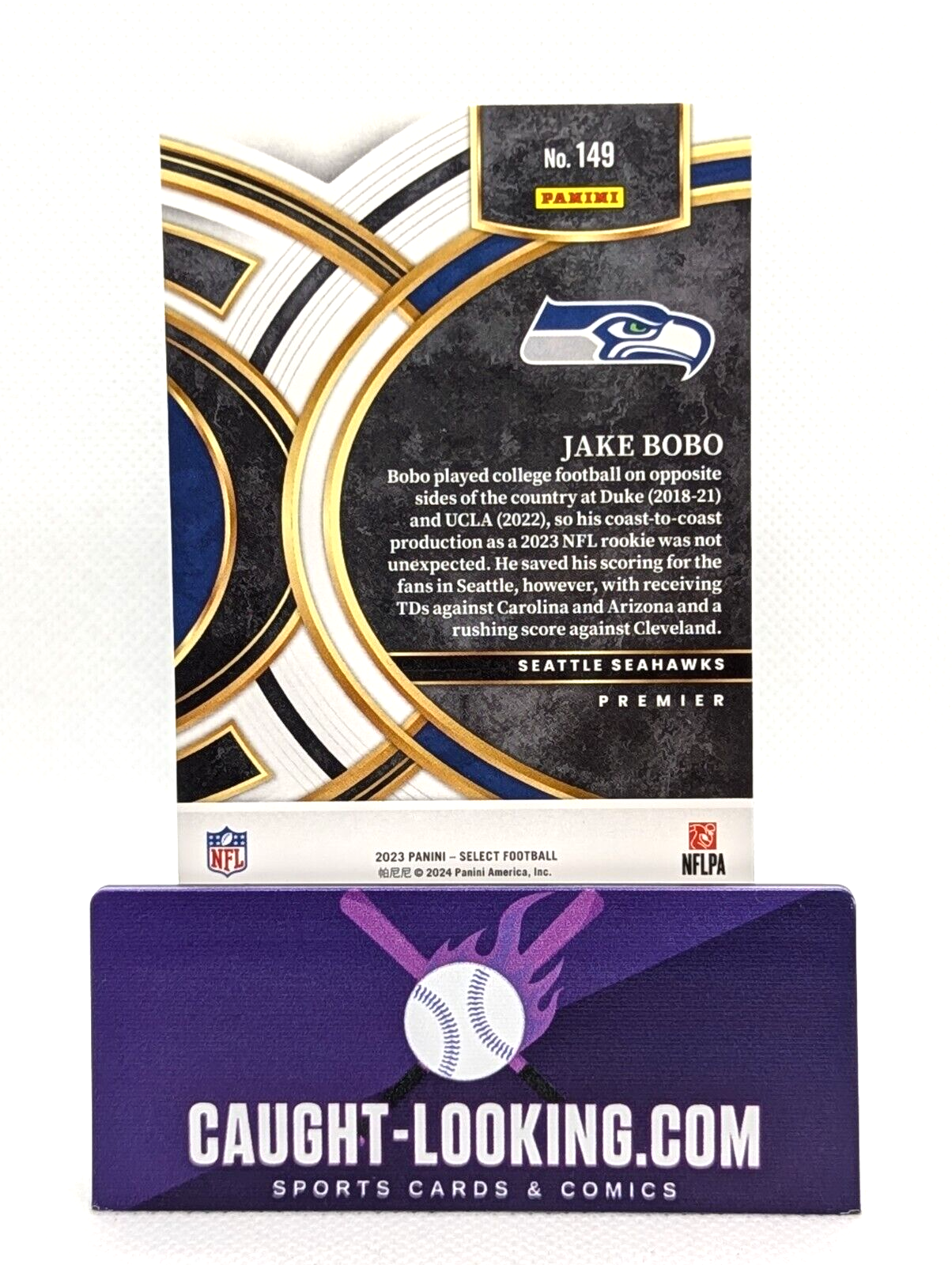 Jake Bobo 2023 Panini Select #149 Premier Level Rookie