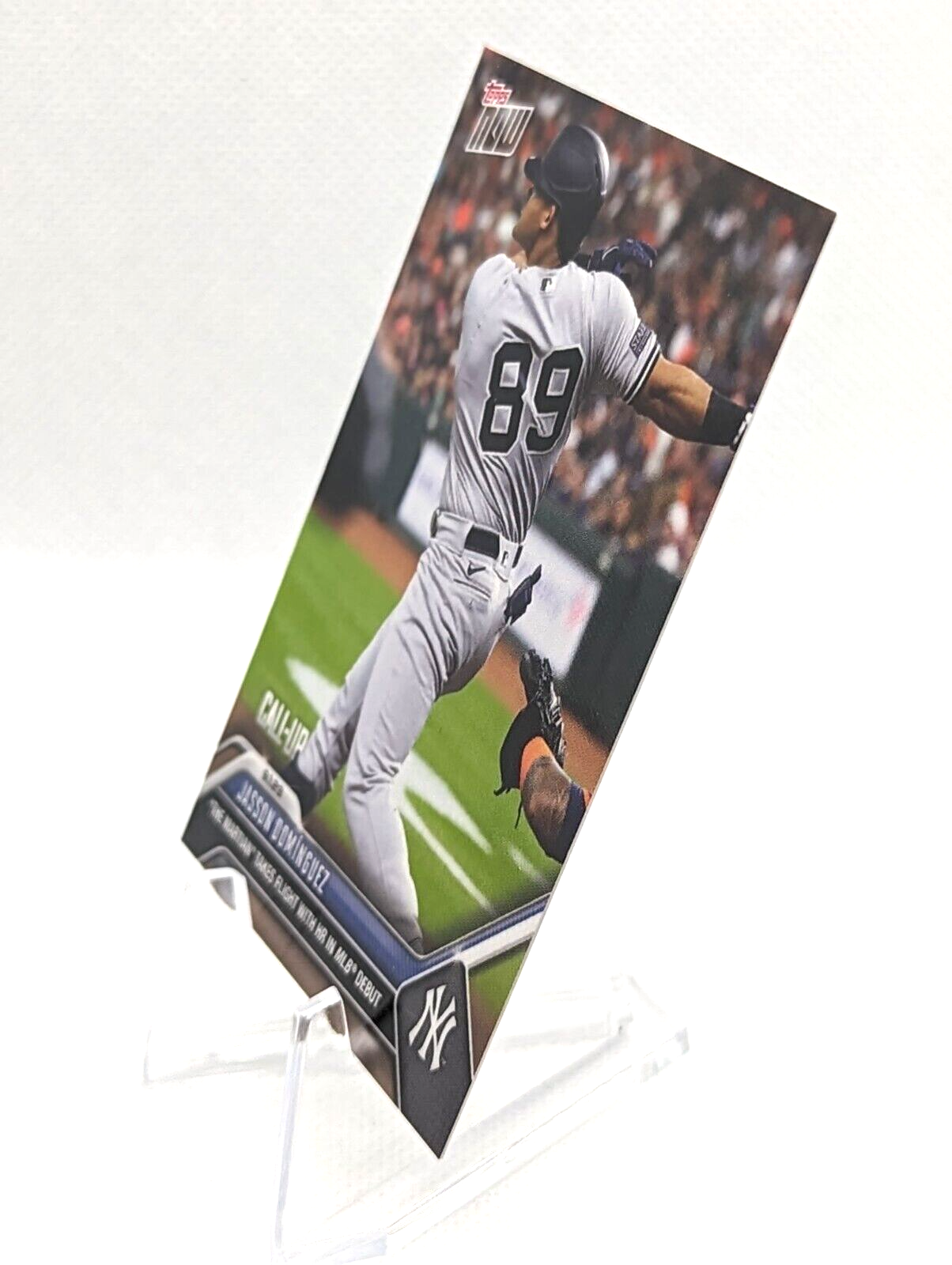 Jasson Domingues MLB Debut HR 2023 MLB TOPPS NOW Card 798