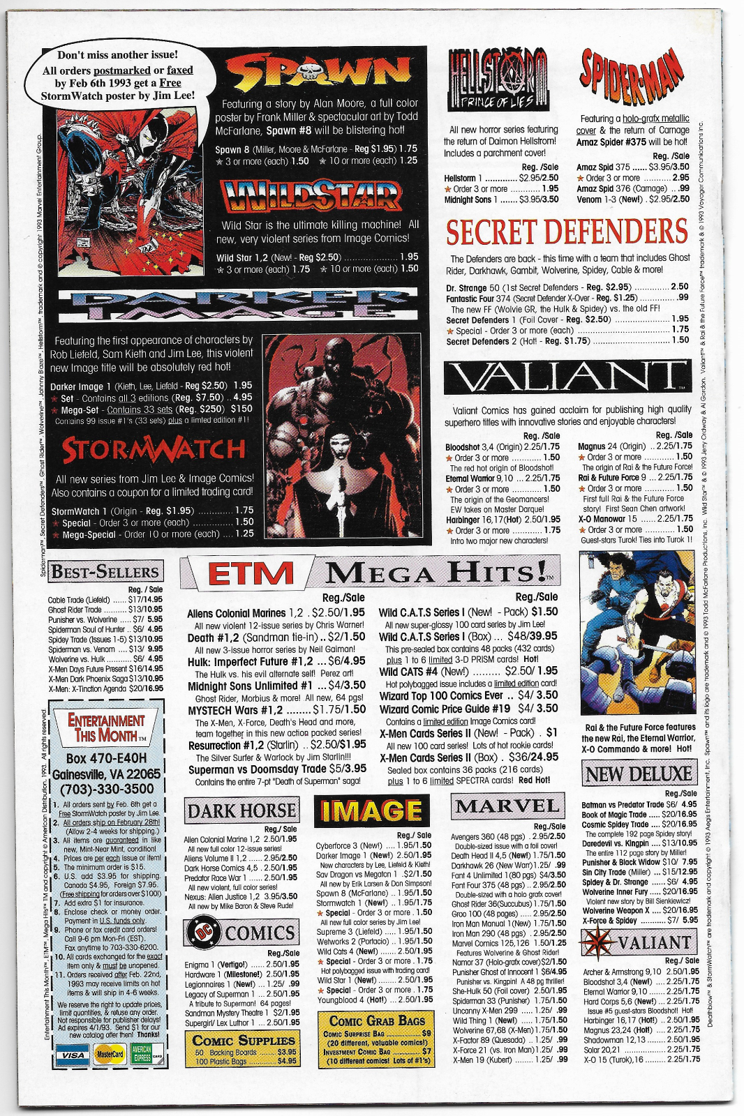 Pitt #1 - 1993 Image Comic Book