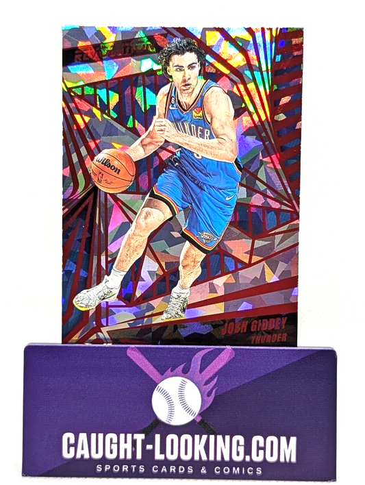 2023-24 Panini Revolution #39 Josh Giddey Chinese New Year Ice