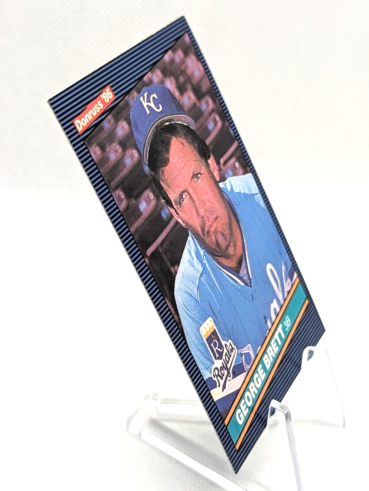 1986 Donruss George Brett #53 Kansas City Royals HOF - Free Shipping