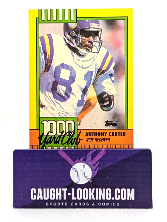 Anthony Carter #26 1990 Topps 1000 Yard Club
