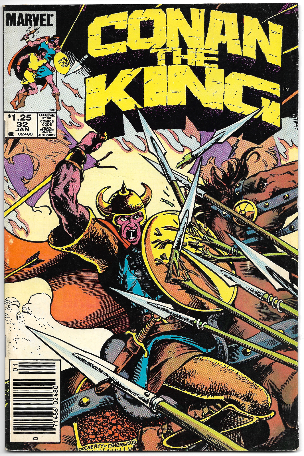 Conan the King #32 - 1986 Marvel Comics