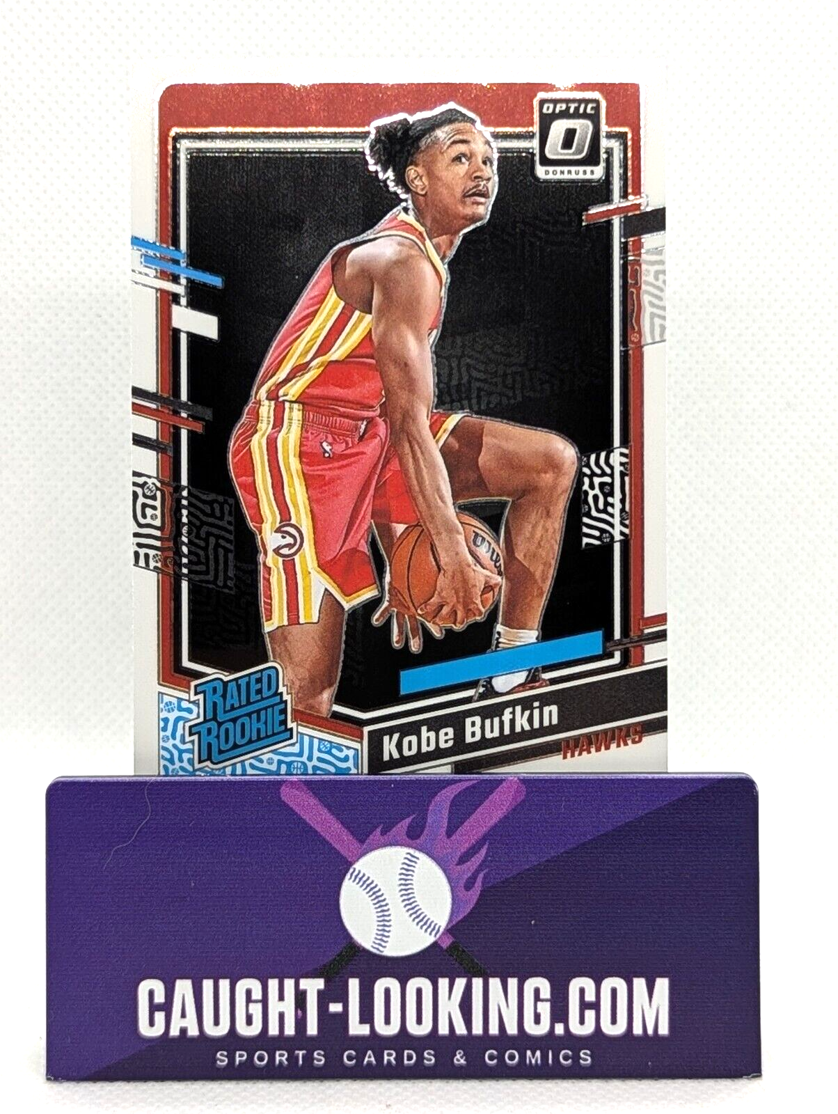 Kobe Bufkin #220 2023 Donruss Optic RC Atlanta Hawks Rookie