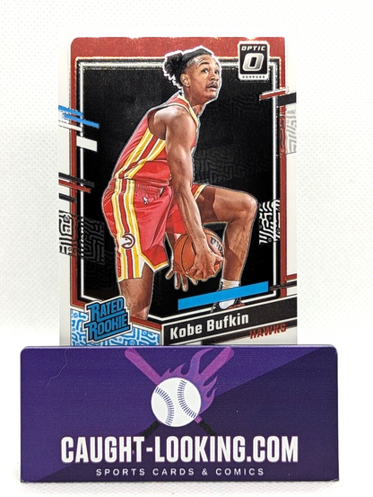 Kobe Bufkin #220 2023 Donruss Optic RC Atlanta Hawks Rookie