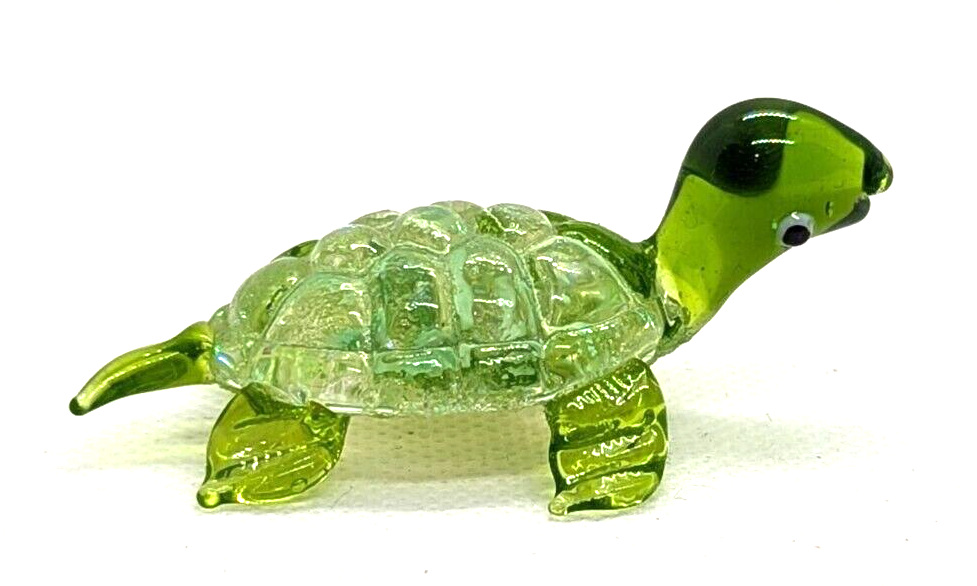 Ganz World Miniature Mini Glass Collectible Figurine Turtle