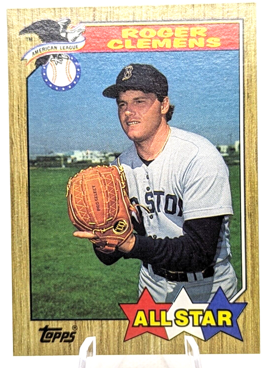 Roger Clemens [All Star] #614 1987 Topps