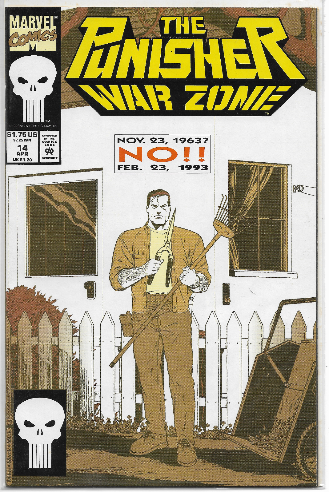 Punisher War Zone #14 - 1993 Marvel Comics