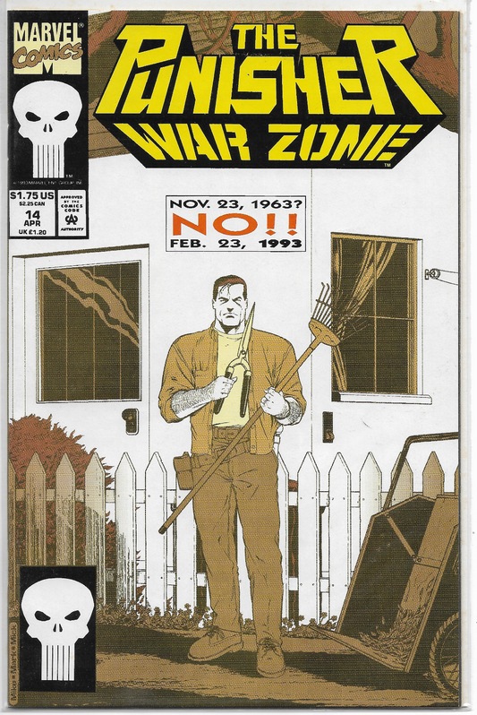 Punisher War Zone #14 - 1993 Marvel Comics