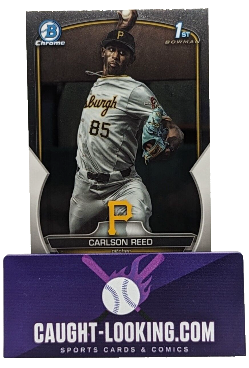 Carlson Reed - 2023 Bowman Draft Chrome #BDC-11 Pirates Prospect 1st