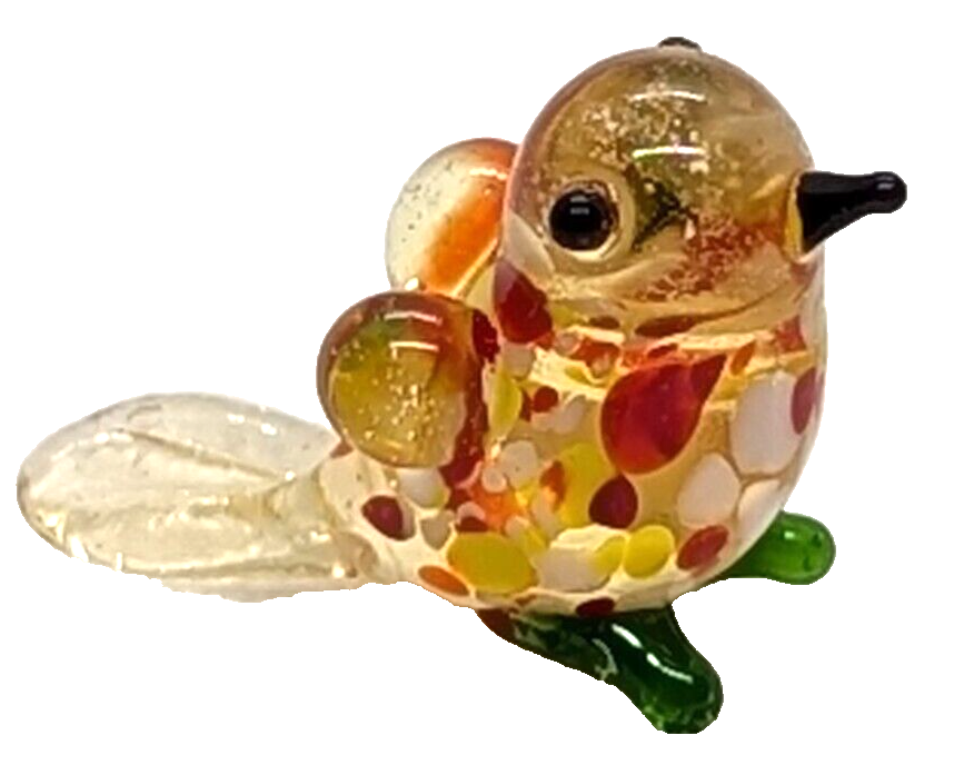 Ganz World Miniature Mini Glass Collectible Figurine Bird