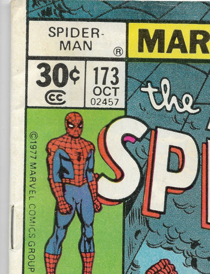 Amazing Spider-Man #173 "If You Can't Stand the Heat" 1977 Marvel Comic