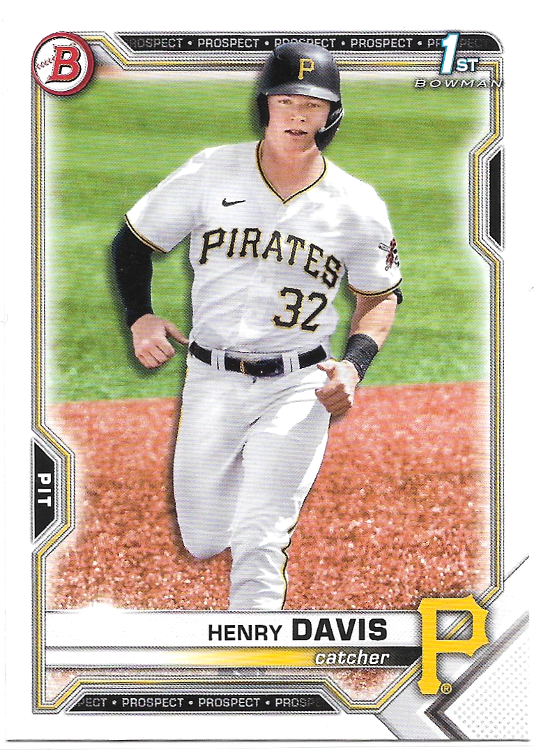 Henry Davis #BD-48 - 2021 Bowman Paper Baltimore Orioles Prospect Card