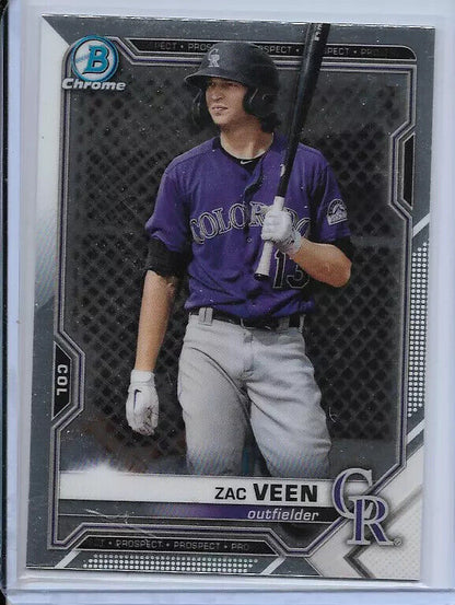 2021 Bowman Chrome Prospects - PICK YOUR PROSPECT - Buy 3 Get 1 Free