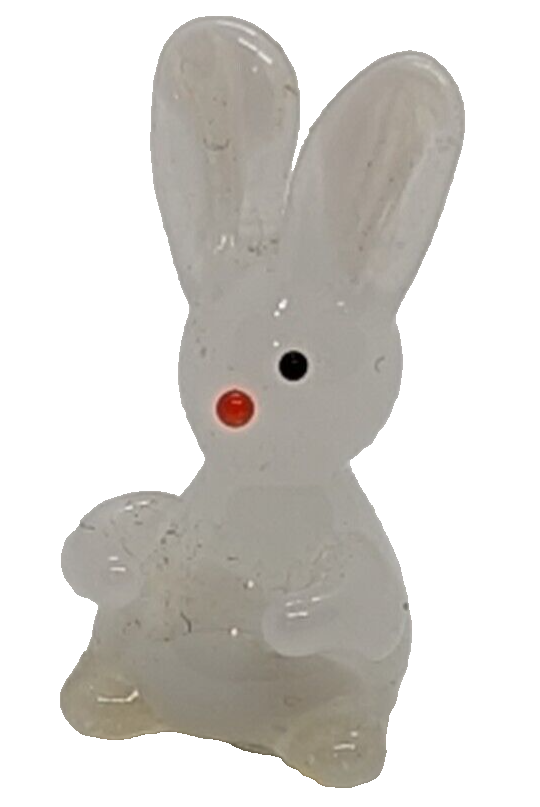 Ganz World Miniature Mini Glass Collectible Figurine Rabbit