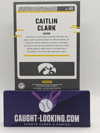2024 Panini Caitlin Clark Collection - Highlights #H5 Caitlin Clark (RC)