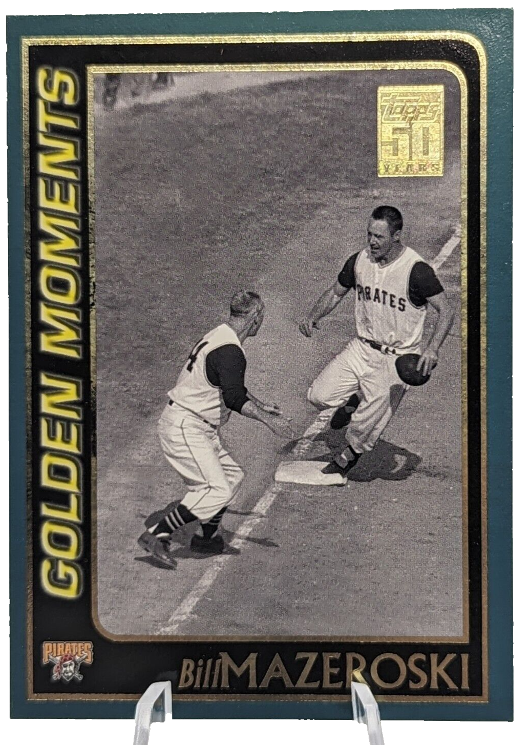 Bill Mazeroski #380 2000 Topps Golden Moments Pittsburgh Pirates
