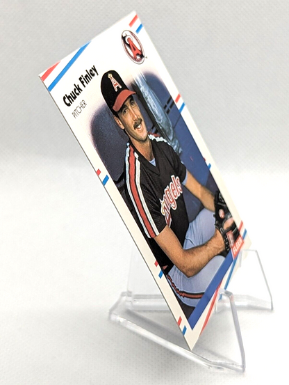 Chuck Finley #489 1988 Fleer Angels