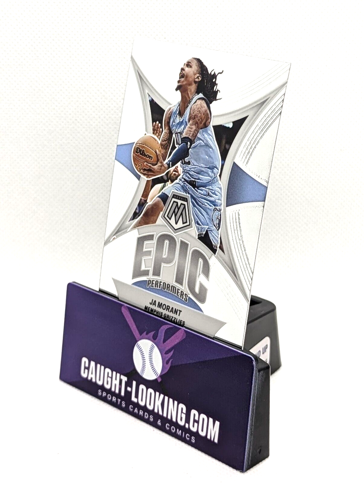 2023-24 Panini Mosaic Basketball Ja Morant Epic Performers #5 Memphis Grizzlies