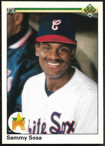 Sammy Sosa #17 - 1990 Upper Deck Star Rookie - Chicago White Sox