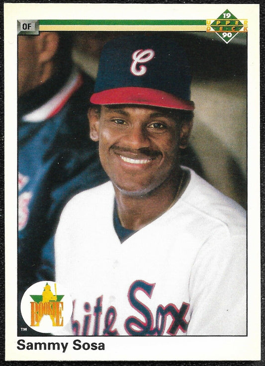 Sammy Sosa #17 - 1990 Upper Deck Star Rookie - Chicago White Sox