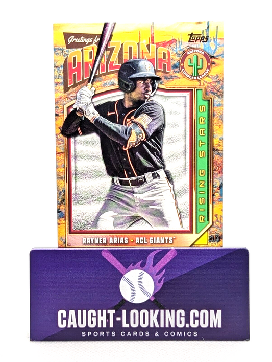 Rayner Arias -  2024 TOPPS PRO DEBUT - ARIZONA RISING STARS #CLRS-15
