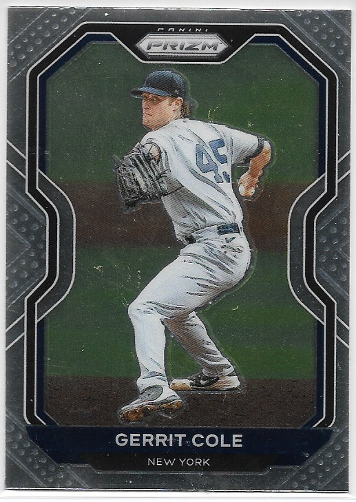 Gerrit Cole #77 2021 Panini Prizm New York Yankees
