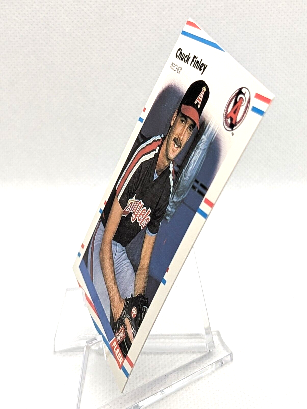 Chuck Finley #489 1988 Fleer Angels