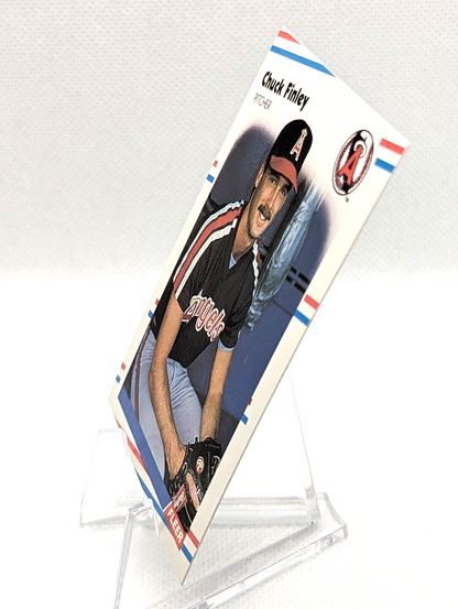 Chuck Finley #489 1988 Fleer Angels