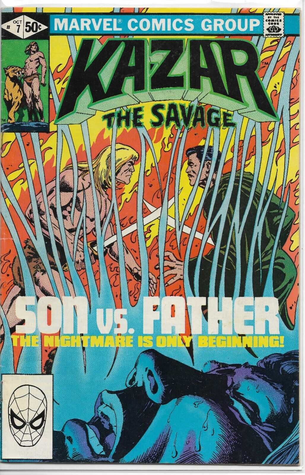 Kazar The Savage #5 #6 #7 - 1981 Marvel Comics