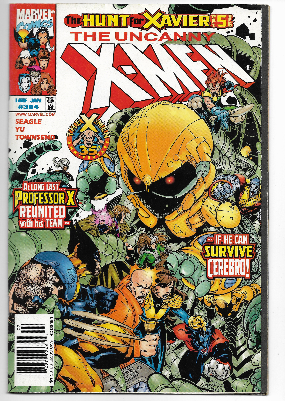 The Uncanny X-Men #364 - 1999 Marvel Comics