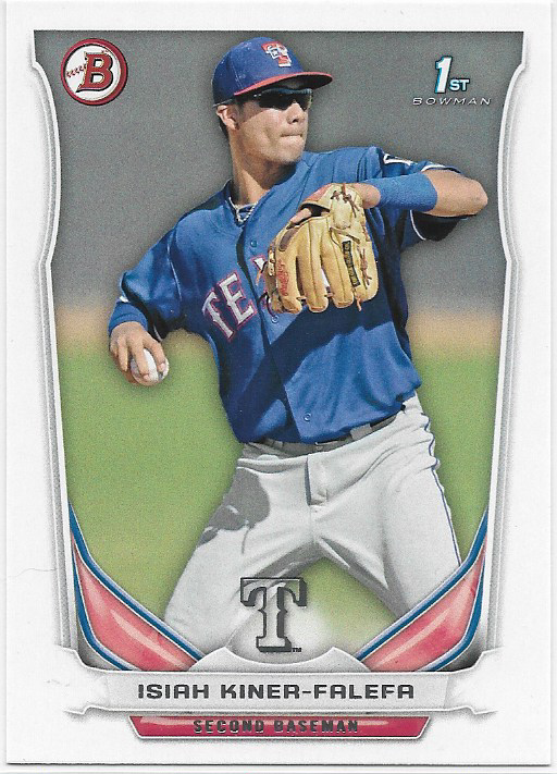 Isiah Kiner-Falefa - 2014 Bowman Chrome or Paper Rookie Card RC New York Yankees