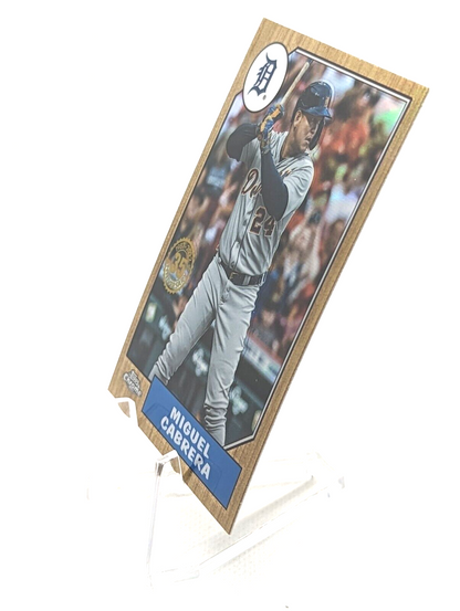 Miguel Cabrera #87BC-3 2022 Topps Chrome 1987 Detroit Tigers