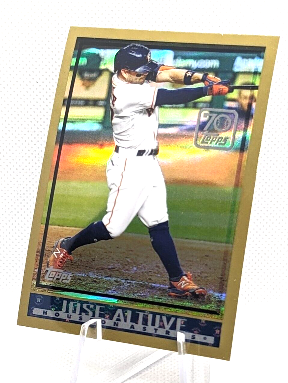 Jose Altuve 2021 Topps Series 1 70 Years of Topps #70YT-48 Houston Astros