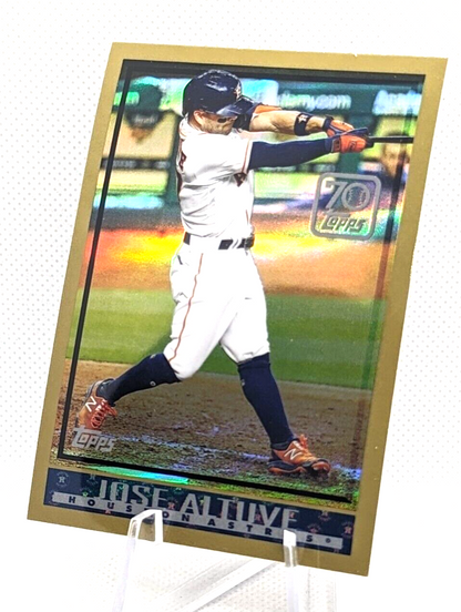 Jose Altuve 2021 Topps Series 1 70 Years of Topps #70YT-48 Houston Astros