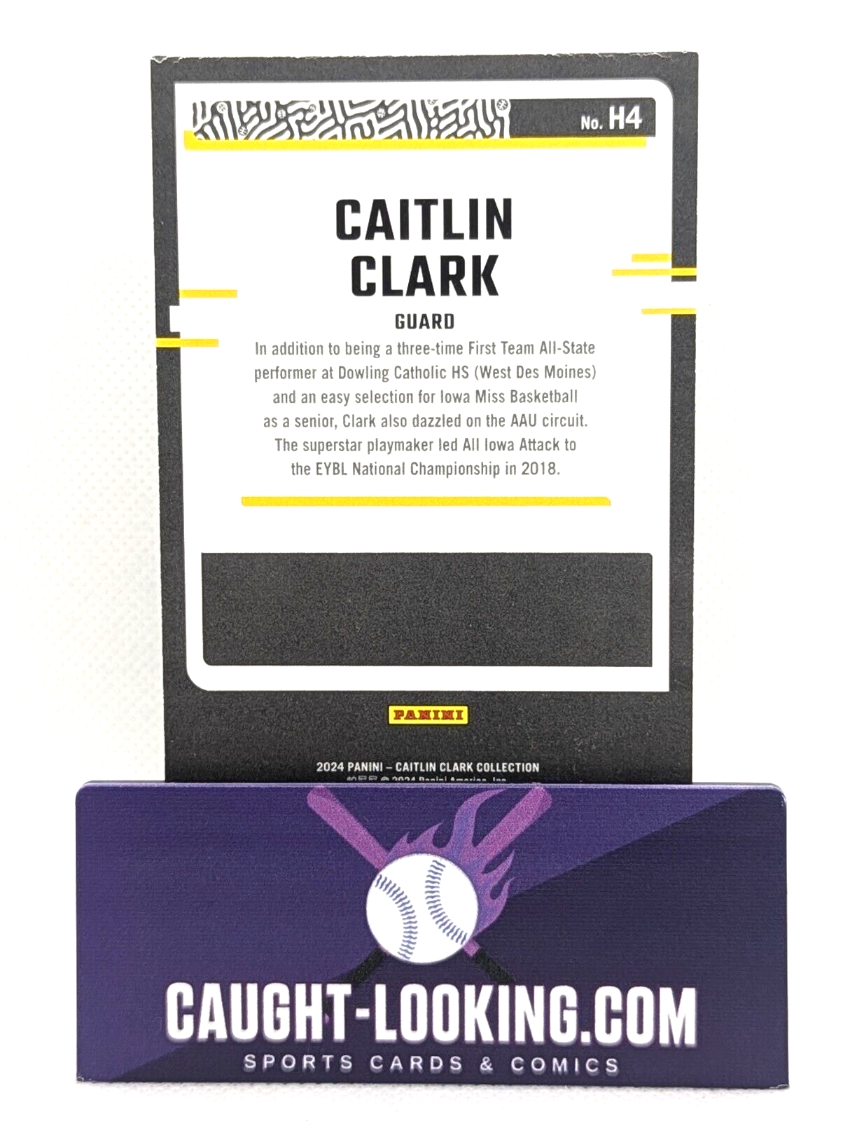 2024 Panini Caitlin Clark Collection - Highlights #H4 Caitlin Clark (RC)