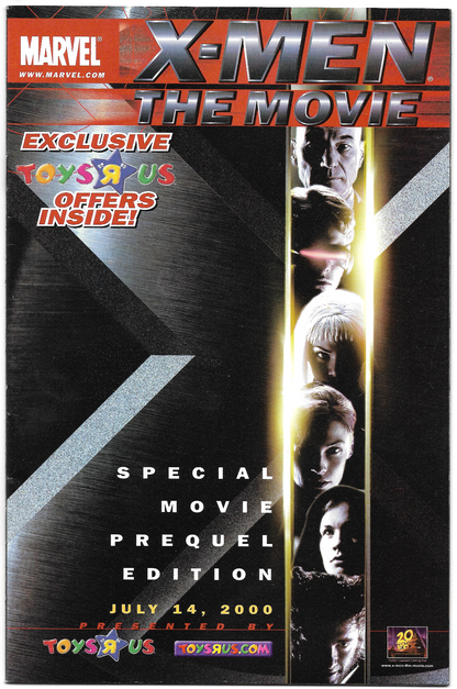 X-MEN THE MOVIE #1 Toys R Us PROMO prequel Marvel Comic 2000 wolverine