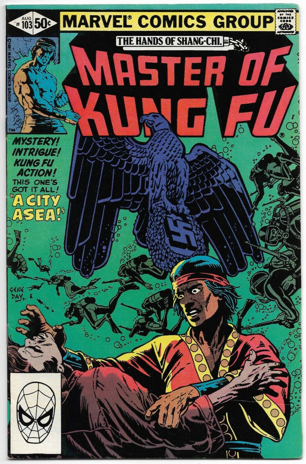 Master Of Kung Fu #103 - "A City Asea" - 1981 Marvel Comic
