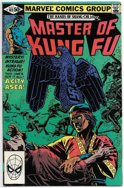 Master Of Kung Fu #103 - "A City Asea" - 1981 Marvel Comic