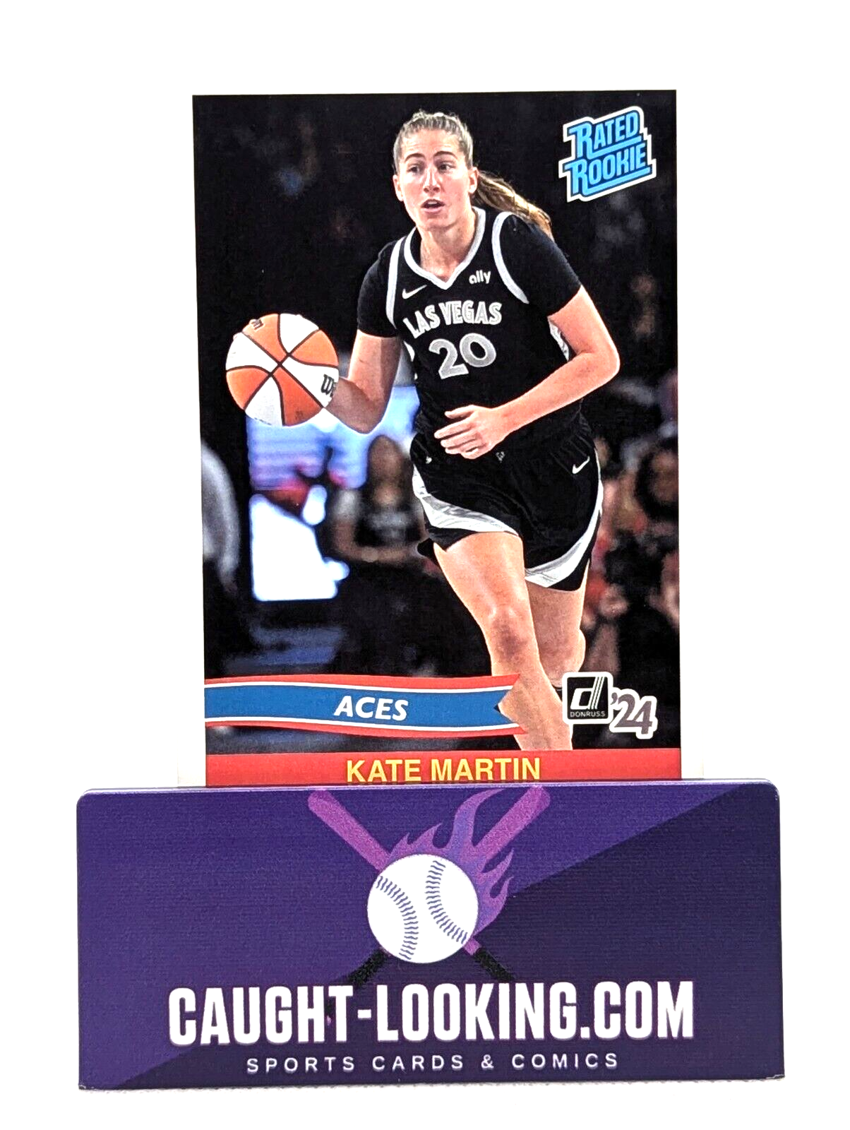 Kate Martin - 2024 Instant WNBA Donruss Rated Rookie Retro Card #RRR-11 RC Aces