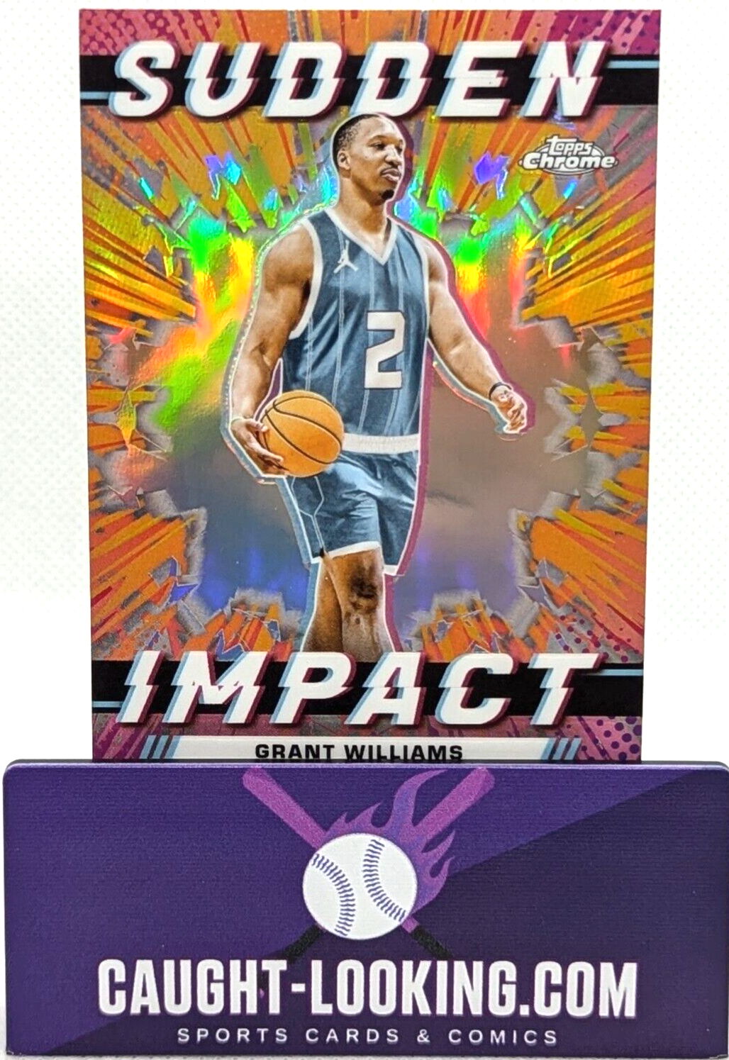 2023-24 Topps Chrome Basketball Sudden Impact Grant Williams #SI-11