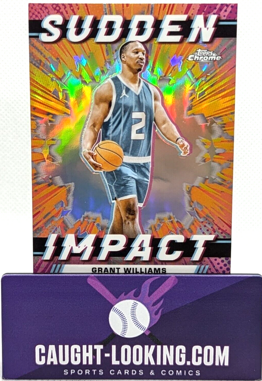 2023-24 Topps Chrome Basketball Sudden Impact Grant Williams #SI-11
